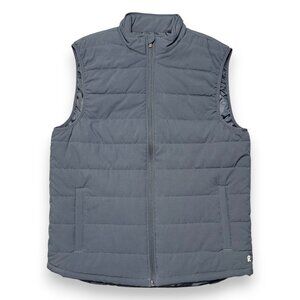 Right of Way Men's Navy Puffer Vest Size Large